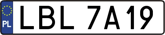 LBL7A19