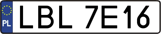 LBL7E16