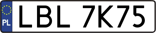 LBL7K75
