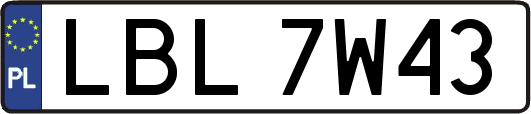 LBL7W43