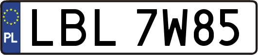 LBL7W85