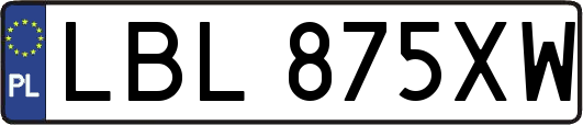 LBL875XW