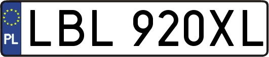 LBL920XL