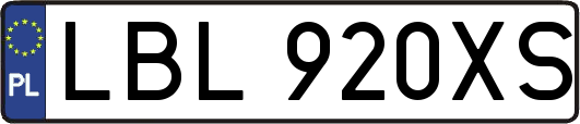 LBL920XS