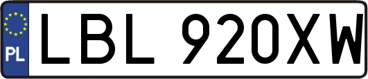 LBL920XW