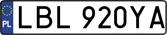 LBL920YA