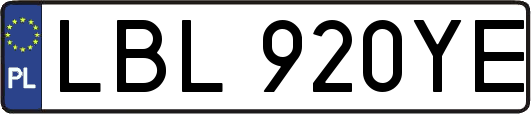 LBL920YE