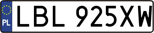 LBL925XW