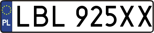 LBL925XX