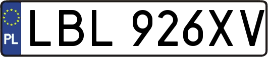 LBL926XV