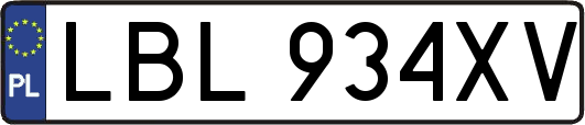 LBL934XV