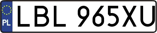 LBL965XU