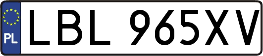 LBL965XV