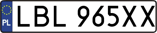 LBL965XX