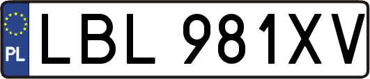 LBL981XV