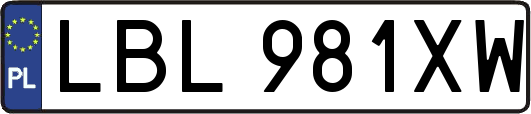 LBL981XW