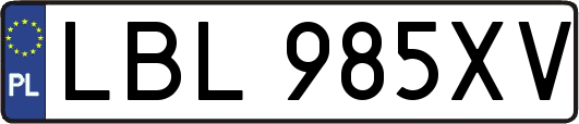 LBL985XV