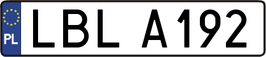 LBLA192