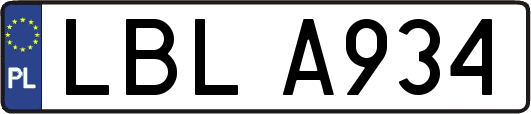 LBLA934