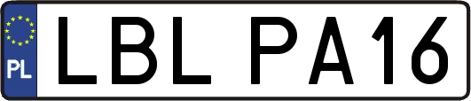 LBLPA16