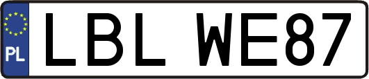LBLWE87