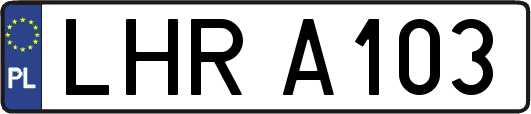 LHRA103