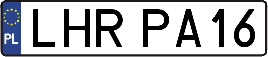 LHRPA16