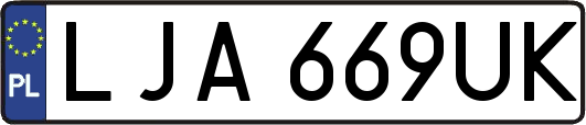 LJA669UK