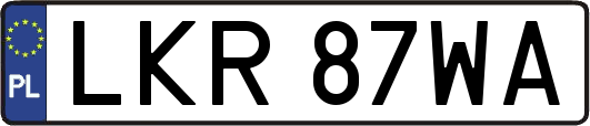 LKR87WA
