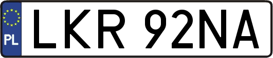 LKR92NA