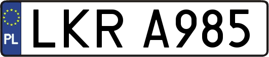 LKRA985