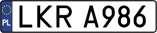 LKRA986