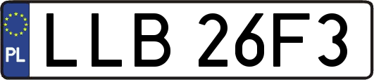 LLB26F3