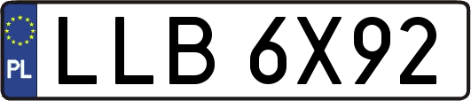LLB6X92