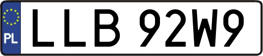 LLB92W9