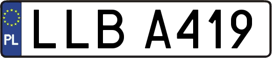 LLBA419