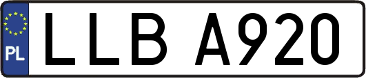 LLBA920