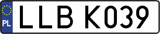 LLBK039