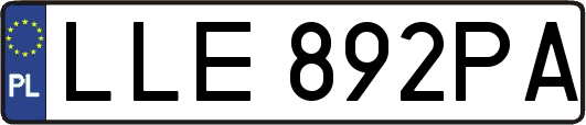 LLE892PA