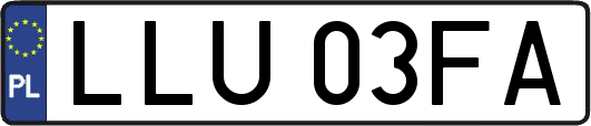 LLU03FA