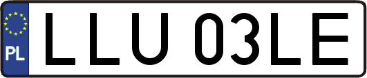 LLU03LE