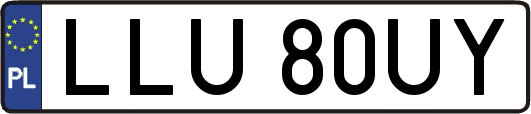 LLU80UY