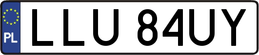 LLU84UY