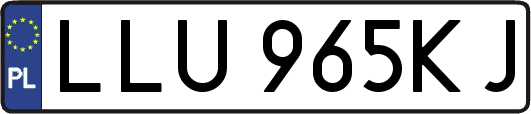 LLU965KJ