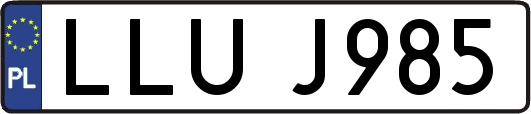 LLUJ985