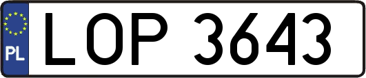 LOP3643
