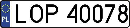 LOP40078