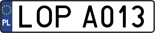 LOPA013