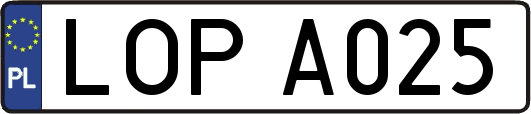 LOPA025
