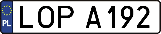 LOPA192